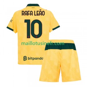 Maillot de Foot AC Milan Rafael Leao 10 Troisième 2025-26 - Enfant